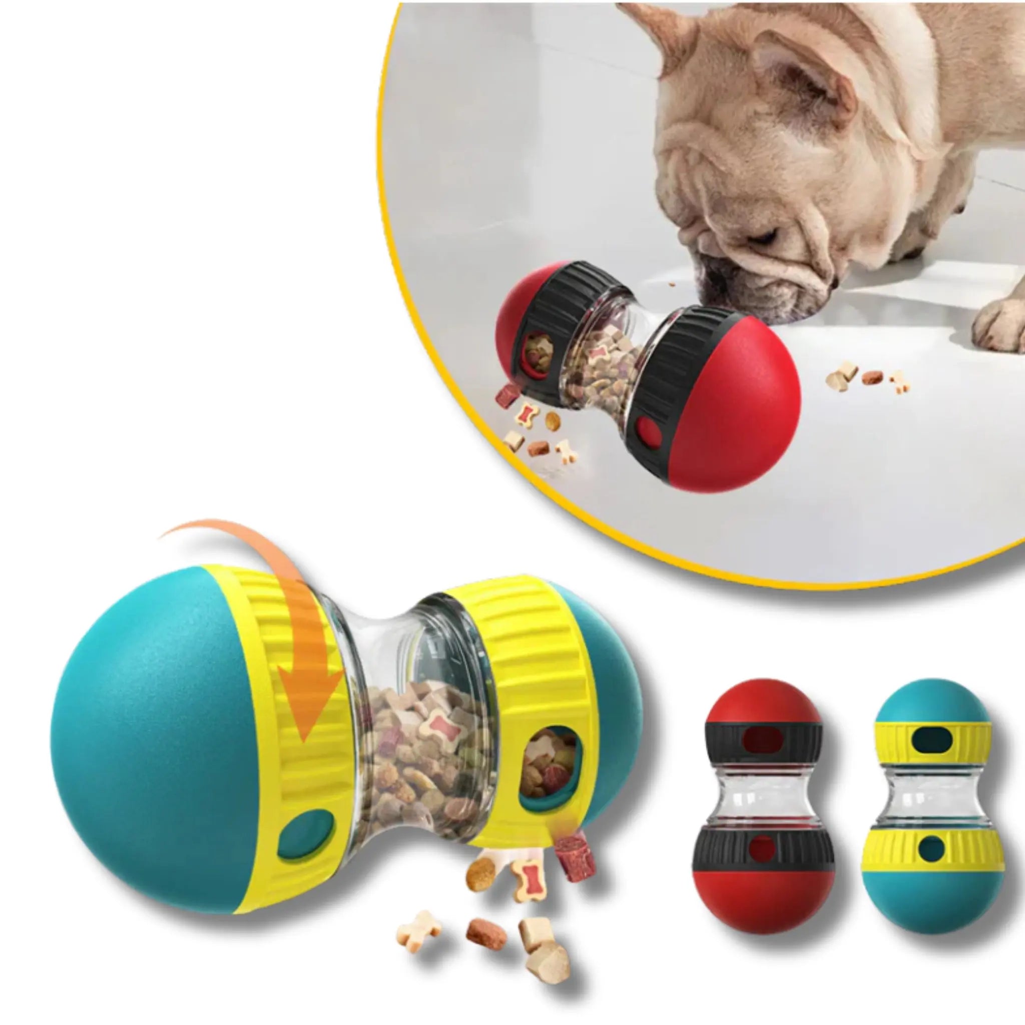 Adjustable Treat Dispensing Dog Toy