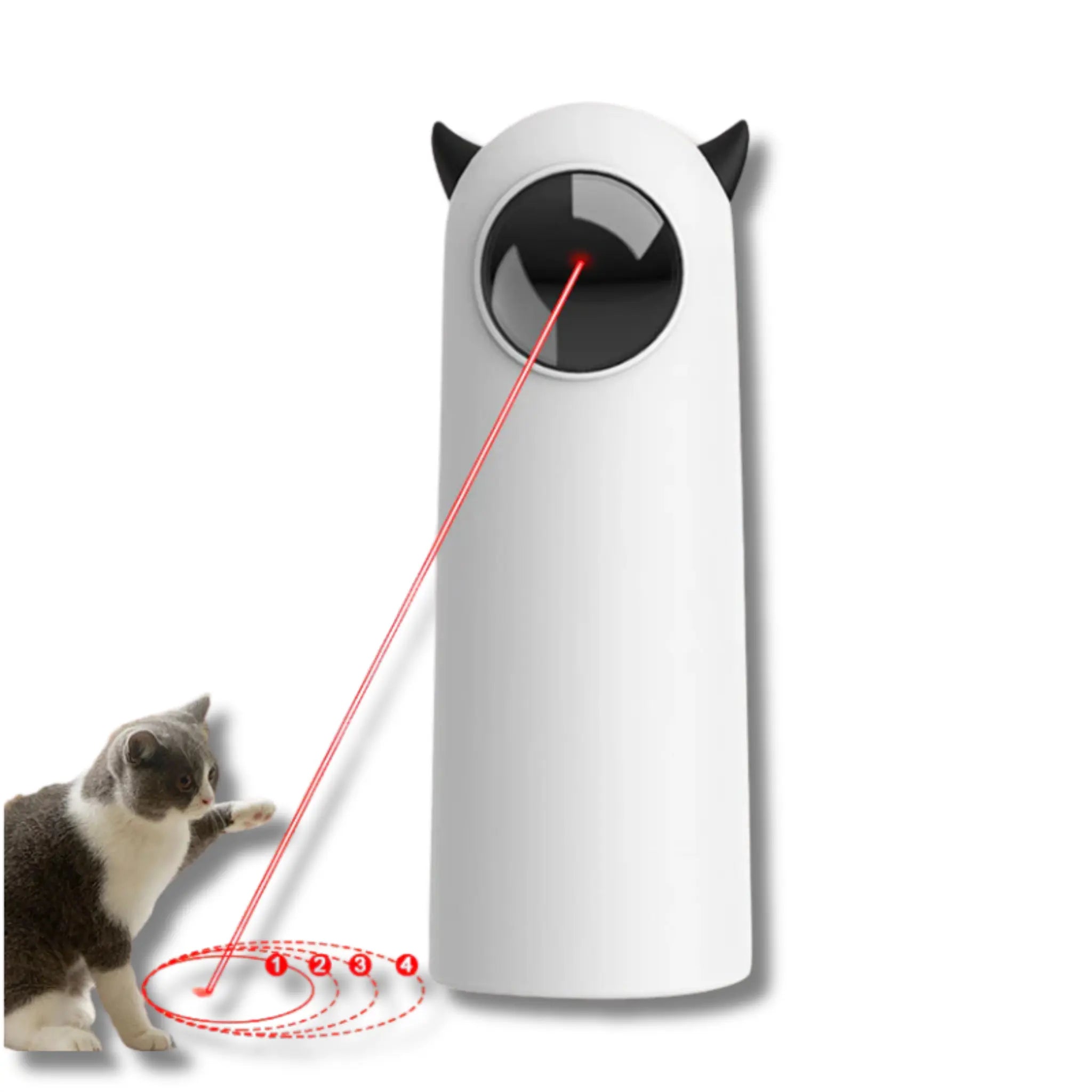 Automatic Infrared Cat Teaser Toy