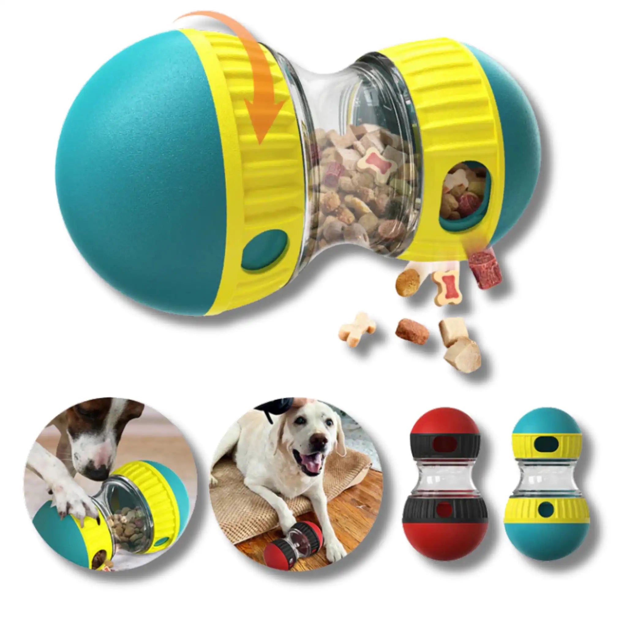 Adjustable Treat Dispensing Dog Toy