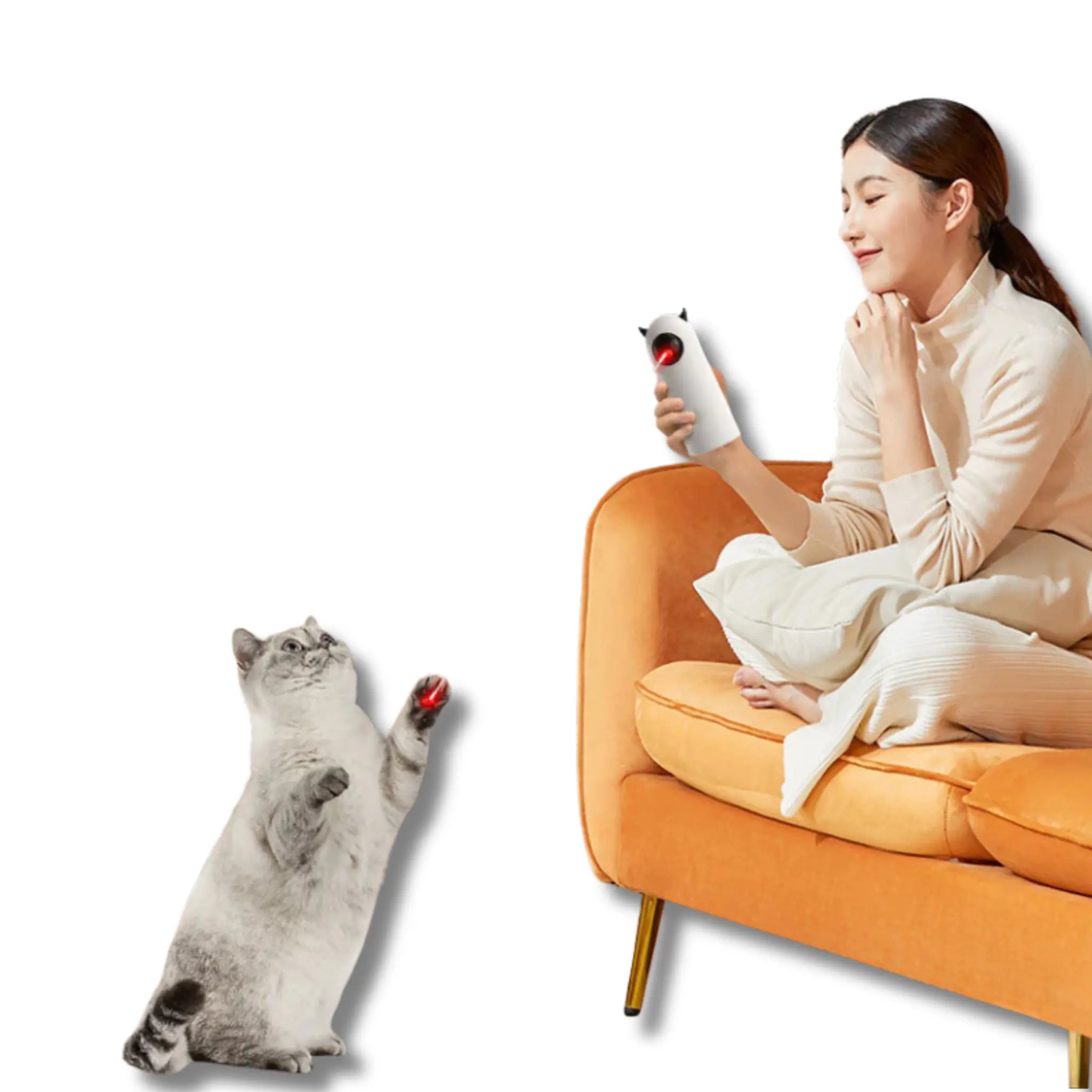 Automatic Infrared Cat Teaser Toy