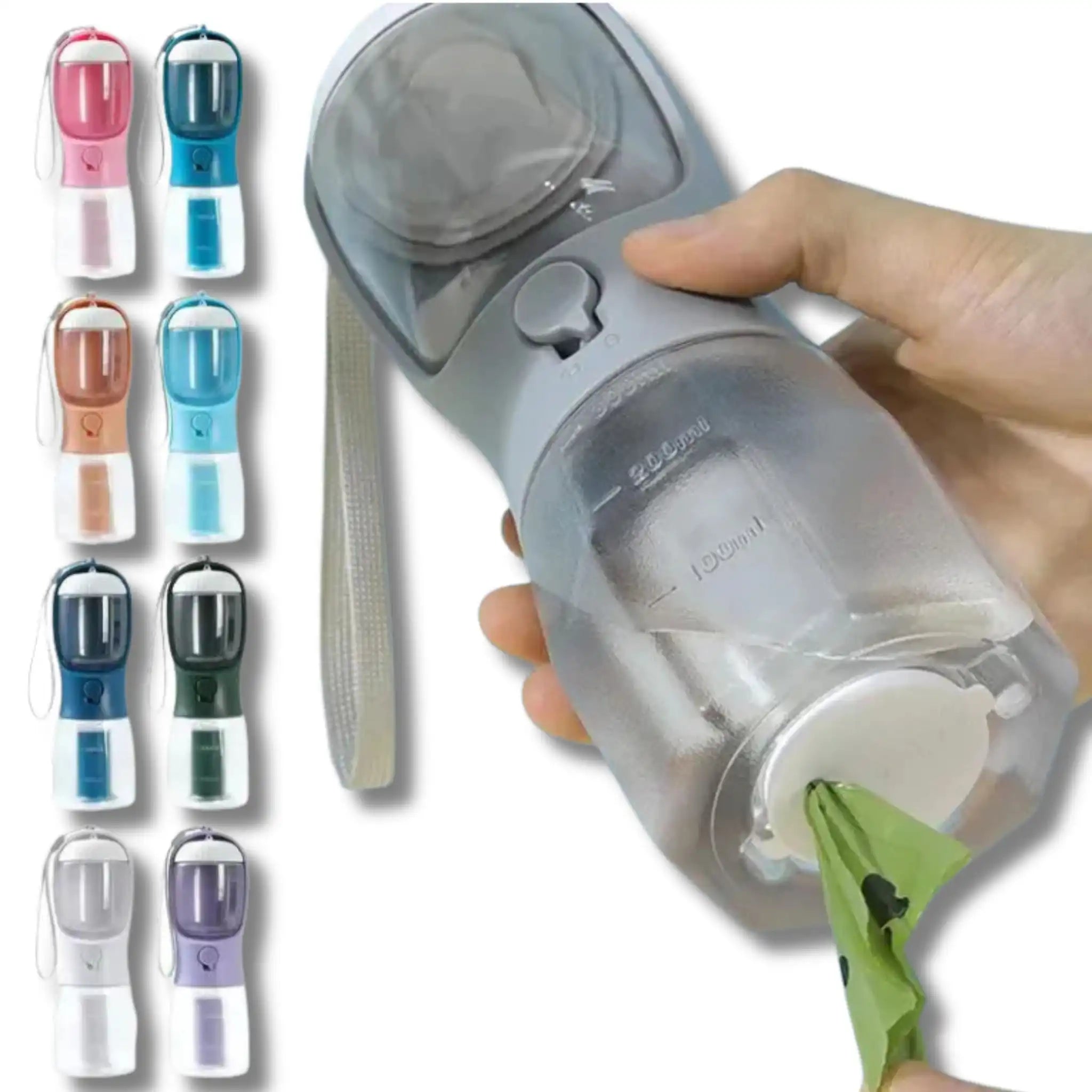 3-in-1 Portable Dog Water Bottle