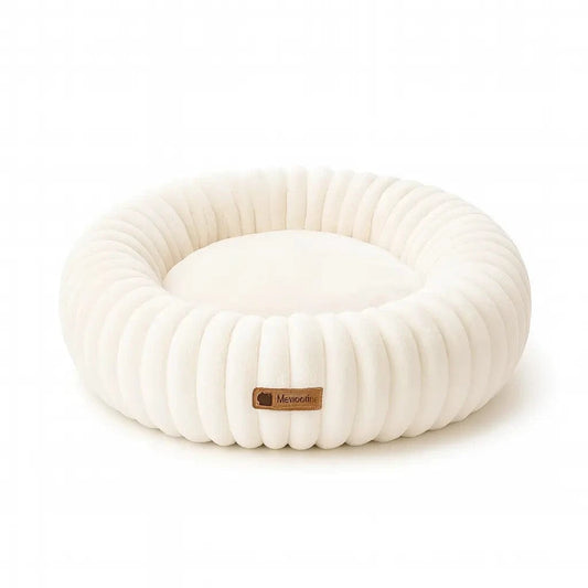Paws Furfinity 1 MEWOOFUN Calming Donut Dog Bed